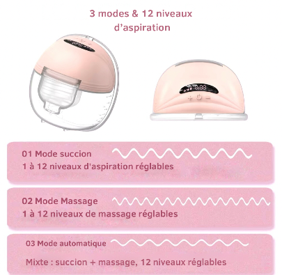 tire-lait-gaosjx-3-modes-12-niveaux